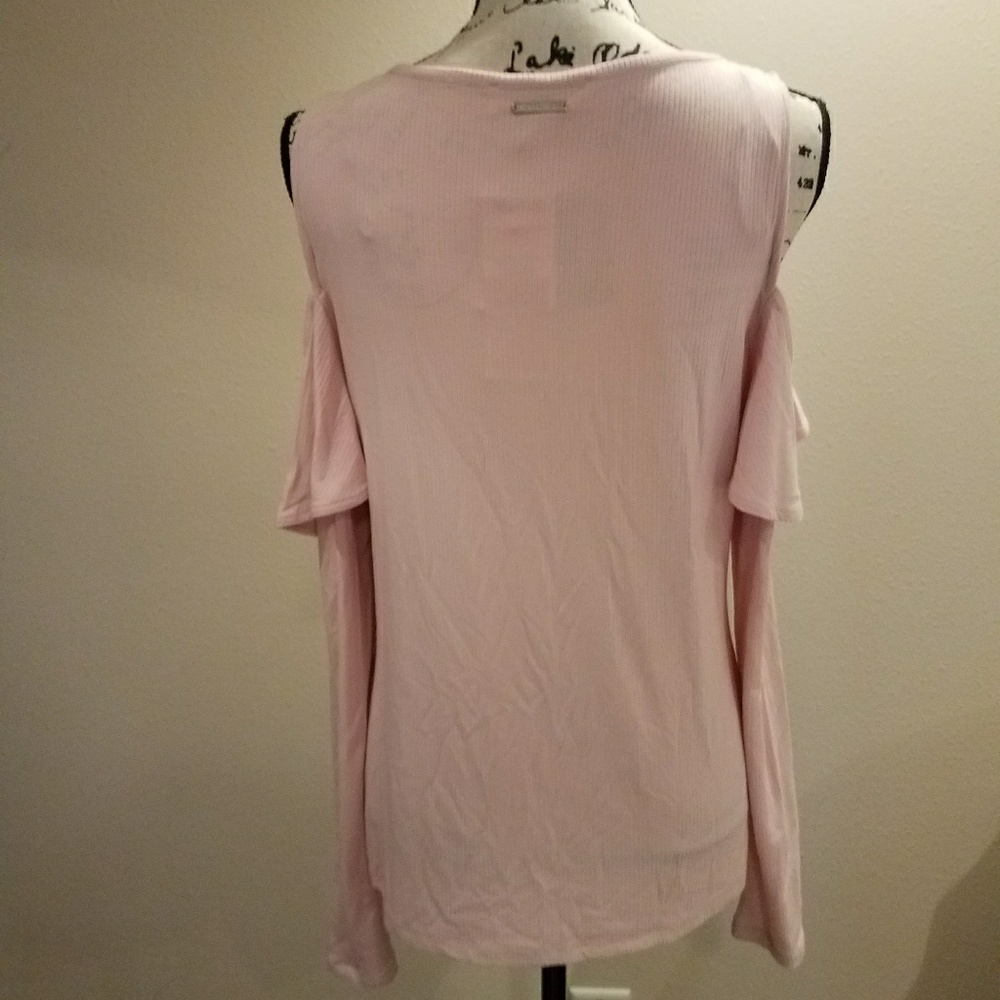MICHAEL Michael Kors cold shoulder top NWT - Picture 4 of 6